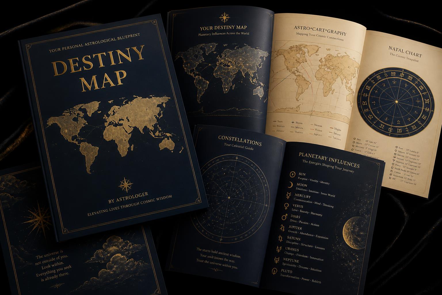 Destiny Map premium report pages
